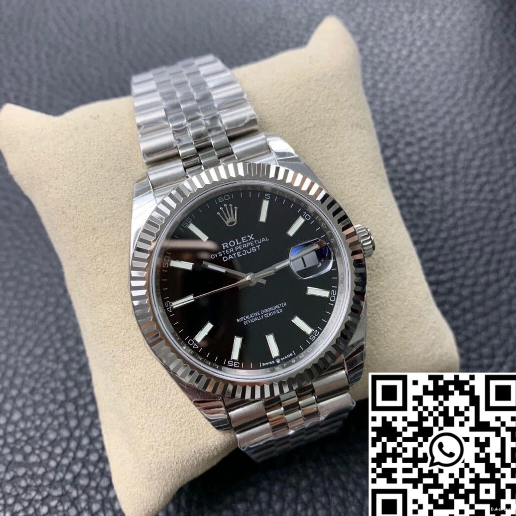 Dial M126334-0018 Datejust Black EW Factory Rolex 0906